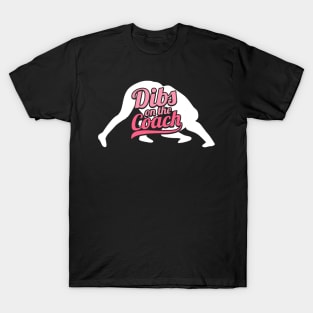 Dibs On The Coach - Girls Wrestling Training Shirt T-Shirt